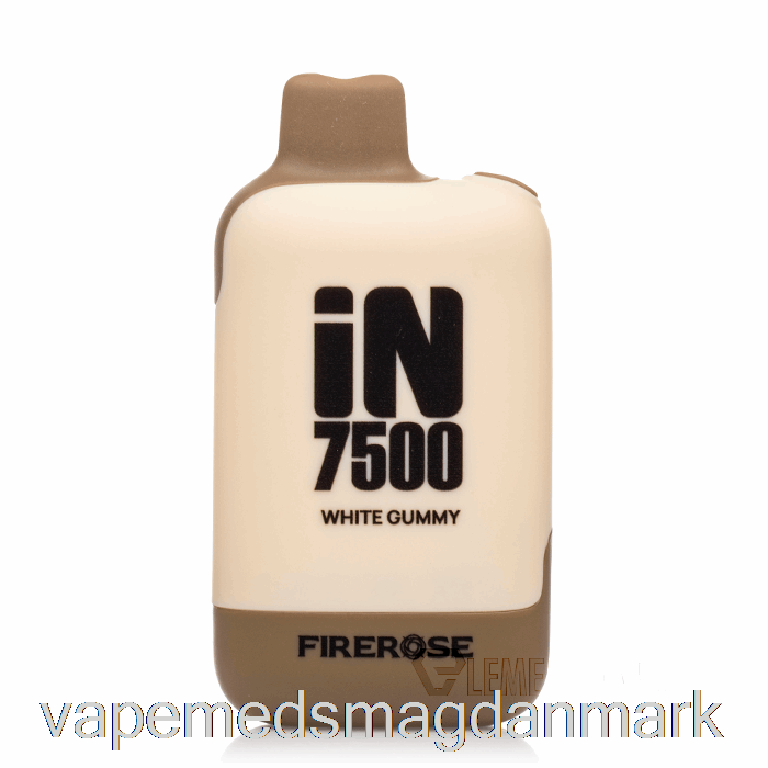 Vape Med Smag Firerose I 7500 Hvid Engangsgummi